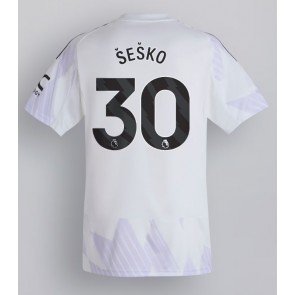 Manchester United Benjamin Sesko #30 Gostujuci Dres 2025-26 Kratak Rukavima Manchester United Benjamin Sesko #30 Gostujuci Dres 2025-26 Kratak Rukavima